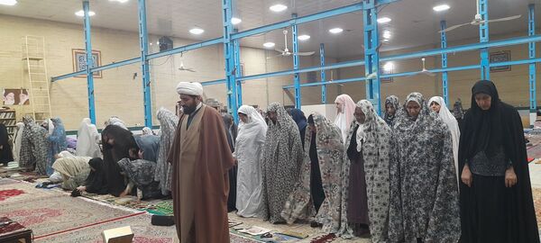 دروازه‌های آسمان بر معتکفین روز اول گشوده شد