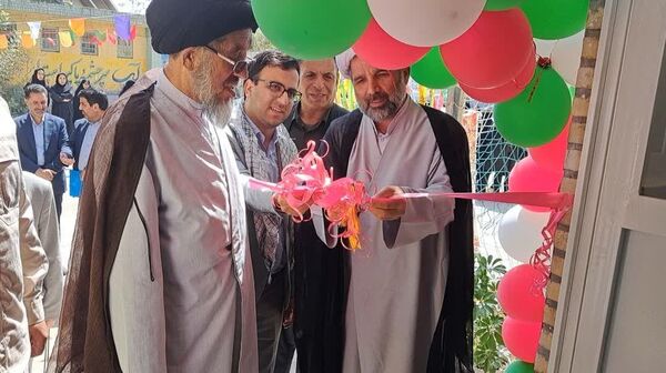 آیین بازگشایی مدارس و افتتاح نماز خانه، در آموزشگاه تکتم باخرز