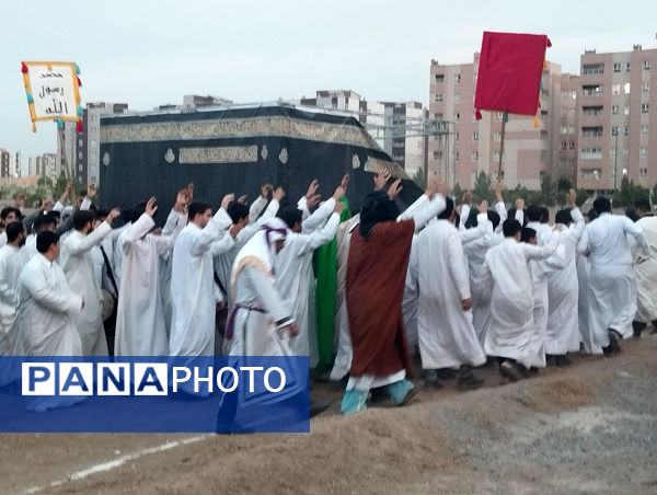 نمایش بازسازی واقعه غدیر در شهر پردیسان