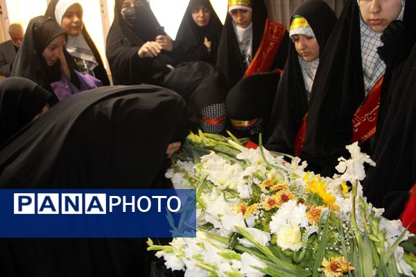 بدرقه ستاره گمنام فاطمی در مدارس ناحیه‌۴ تبریز