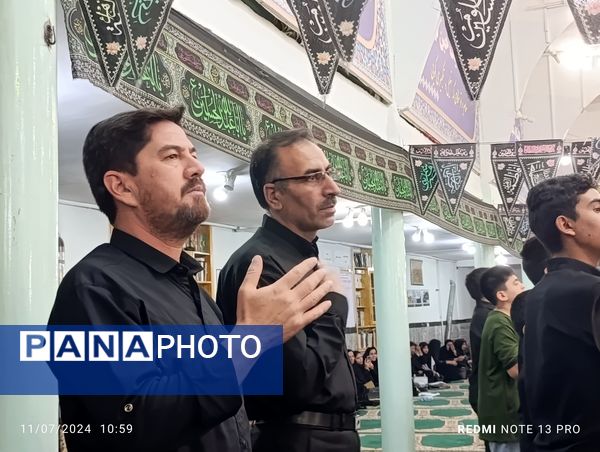 سوگواره احلی من العسل نوجوانان عاشورایی شهر آشخانه 