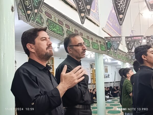 سوگواره احلی من العسل نوجوانان عاشورایی شهر آشخانه 