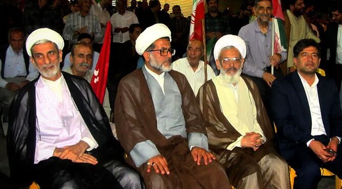 اجتماع میدان انقلاب شهرستان فلاورجان با حضور رئیس دادگستری استان اصفهان