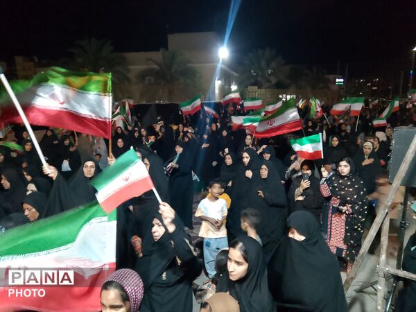 حضور مردم همیشه در صحنه حاضر شهرستان کهنوج و ایجاد حماسه‌ای دیگر 