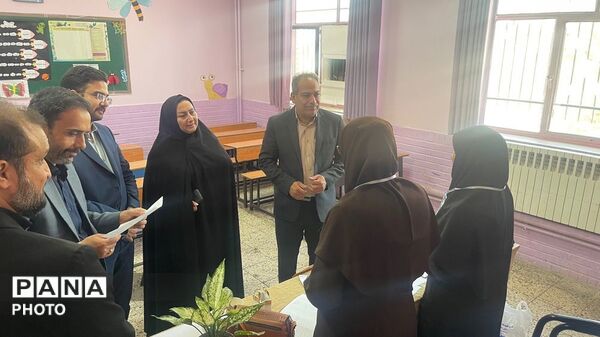دبستان پنجم مهر میزبان طرح ابتکاری شمسا