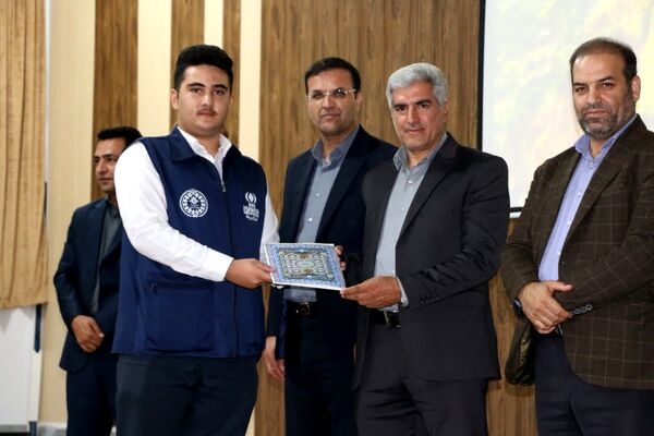  نشست خبری هفته دولت فرماندار اسکو