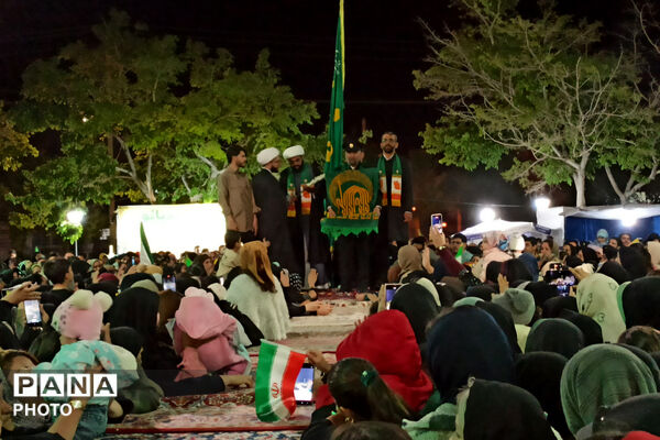 جشن مردمی ولادت امام رضا(ع) در آباده