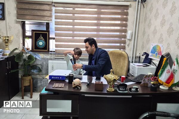 اجرای طرح «در آغوش مدرسه» در دبستان شهید قلنبر ناحیه دو شهرری 
