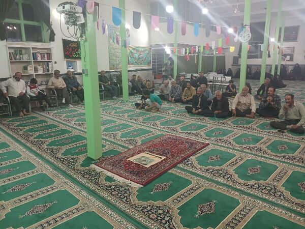 حضور امام جمعه تربت حیدریه در جشن اهالی سربالا