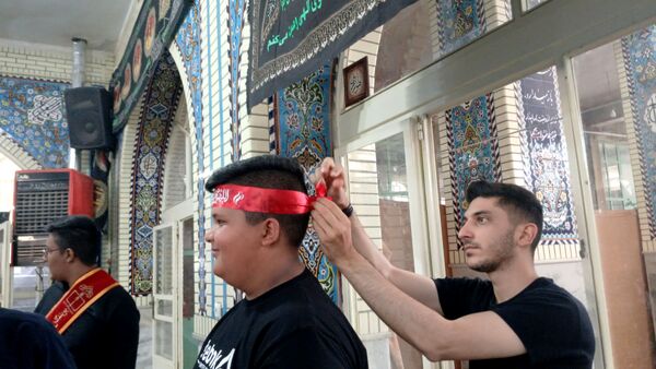 سوگواری احلی من العسل در شهرستان بن