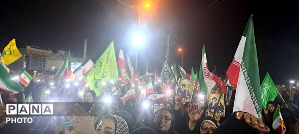 حضور پرشور مردم منطقه رودخانه در آیین گرامیداشت چهلمین روز شهادت