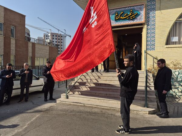 مدرسه شهید رجایی در عزای فاطمه(س) نوای سینه‌زنی سرداد