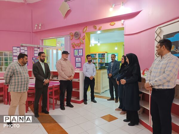 بازدید معاونت فرهنگی کل کانون های کشور از کانون پرورش فکری کودکان و نوجوانان شهرستان فارسان 