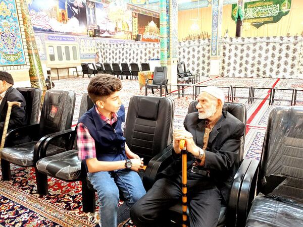 حضور گسترده مردم کاشمر در پای صندوق‌های رأی