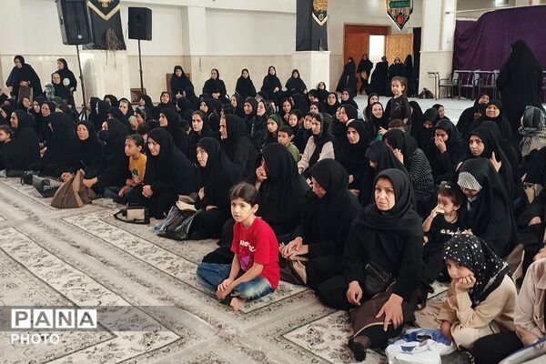 مراسم شهادت حضرت رقیه (س) در حسینیه حضرت ابوالفضل بهارستان دو