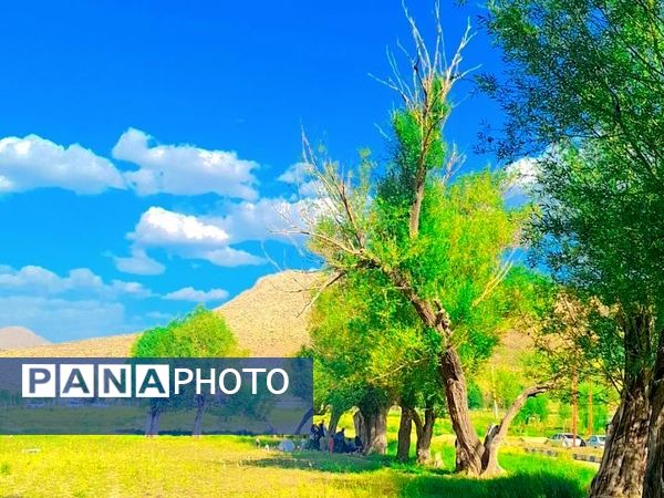 طبیعت شهر سودجان در بهار