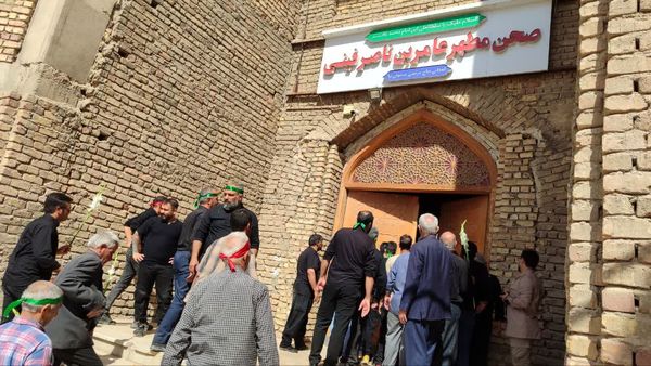 آیین باشکوه قالیشویان مشهد اردهال کاشان
