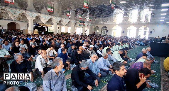 نماز عبادی سیاسی جمعه در شهرستان کاشمر 