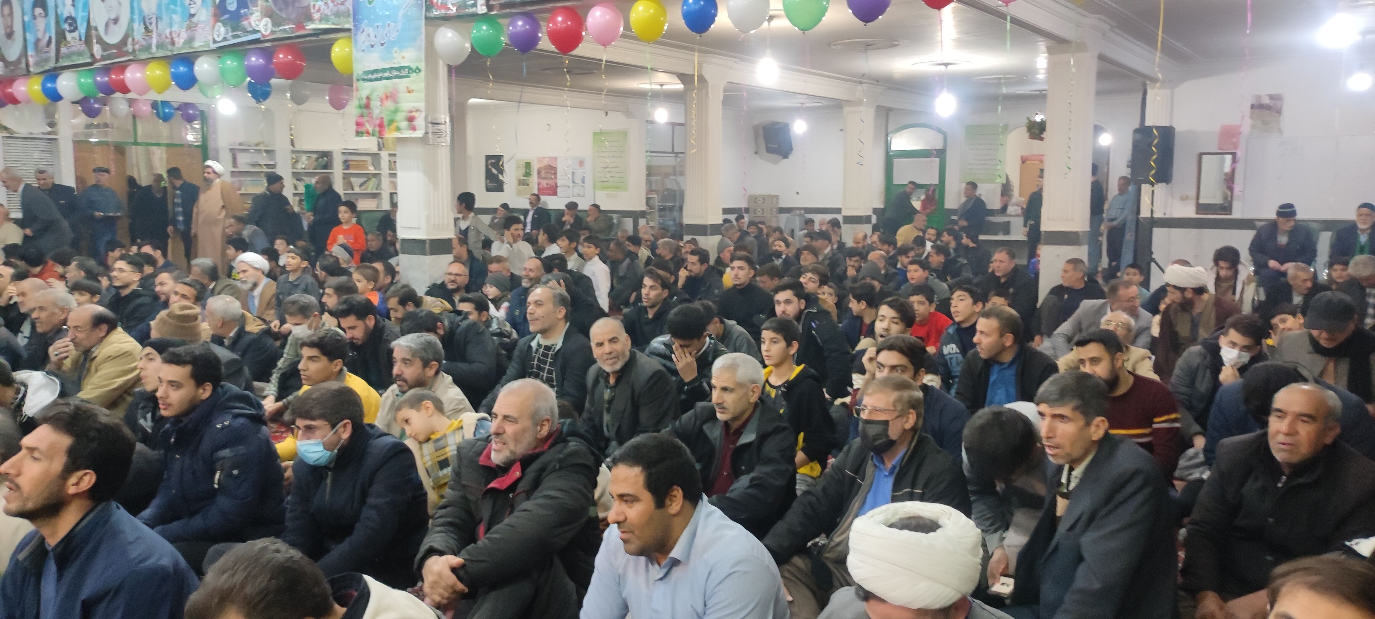 جشن بزرگ ولادت امام جواد (ع) در سالگرد عملیات کربلای پنج در بیت الجواد شیروان