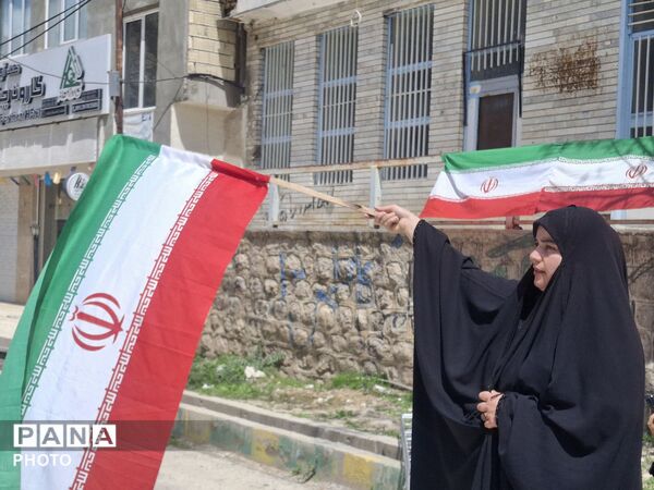 برپایی موکب توسط خادم الشهدای منطقه میانکوه