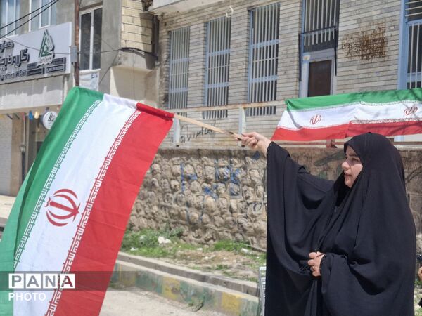 برپایی موکب توسط خادم الشهدای منطقه میانکوه