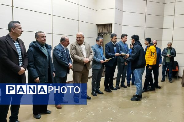 مراسم اختتامیه یادواره شهدا با حضور مدارس شاهد ناحیه یک سنندج