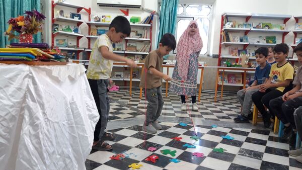 اختتامیه کانون پرورش فکری کودکان و نوجوانان در شهرستان آبدانان 