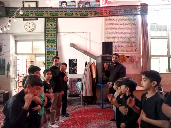 سوگواره احلی من العسل در شهر رباطسنگ