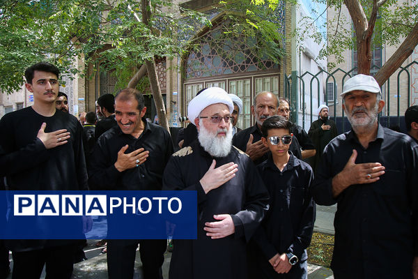 مراسم عزاداری سالروز شهادت امام حسن عسگری(ع) در قم