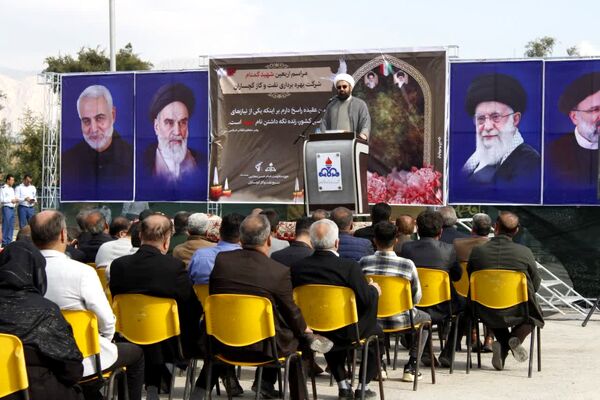 مراسم گرامیداشت اربعین شهید گمنام در گچساران