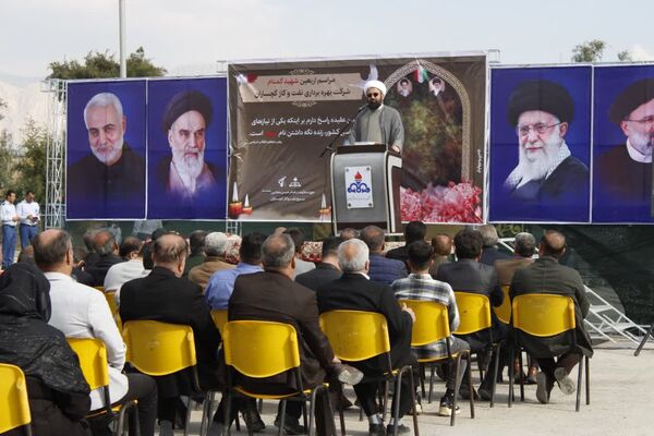 مراسم گرامیداشت اربعین شهید گمنام در گچساران