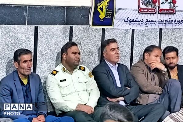 حضور گرم و پرشور مردم ولایتمدار دیشموک در تجمعات شبانه