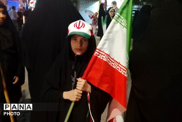 شب هفتاد و هشتم حضور شبانه در میدان جهاد شهر رشتخوار