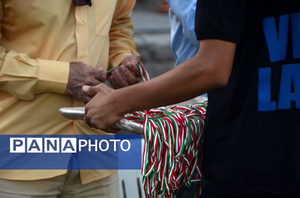 اختتامیه کلاس‌های اوقات فراغت فوتبال در سالن تربیت‌بدنی شهید عابدی