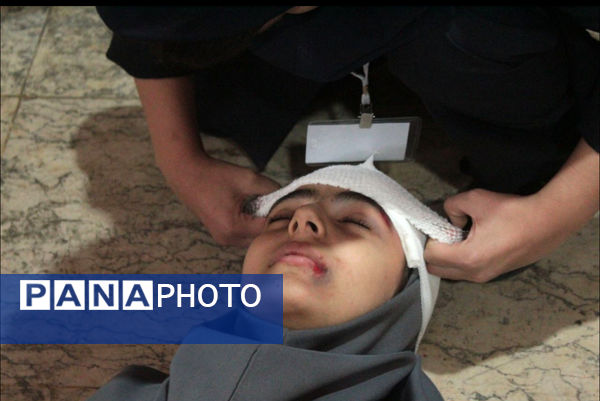 مانور زلزله در استان گلستان