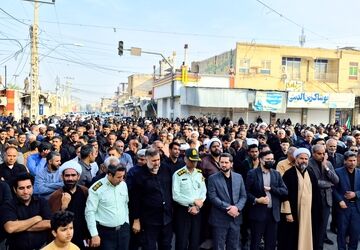 تجمع مردم شهید پرور جنوب کرمان