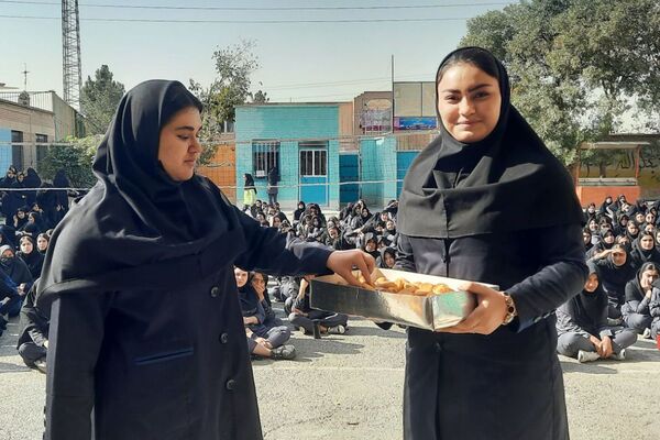 افتتاحیه طرح مصباح الهدی در هنرستان تاجیک بهارستان دو