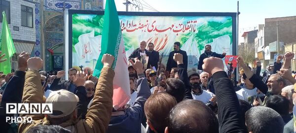 راهپیمایی پرشور مردم گرمه در روز قدس 