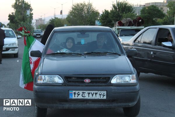 موکب‌های فاروج، میزبان زائران بدرقه رهبر شهید در مسیر مشهد
