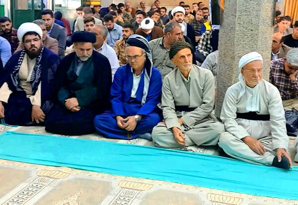 مراسم سالروز شهادت شهید سید حسن نصرالله در کامیاران