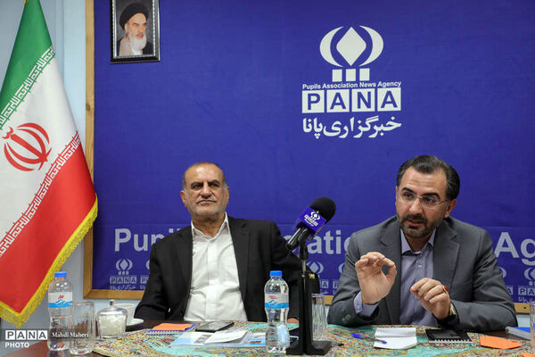 دیدار صمیمی قائم مقام سازمان دانش آموزی با خبرنگاران خبرگزاری پانا
