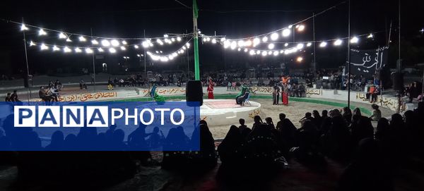 اجرای تعزیه شهادت حضرت علی اکبر(ع)