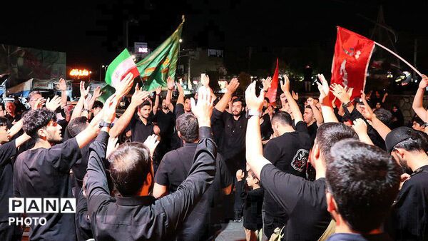 مراسم شام غریبان در شهرستان فردیس 