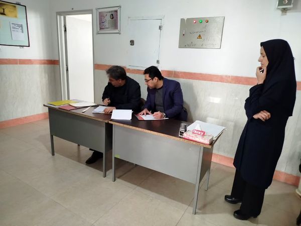 بازدید هیات کارشناسی اداره‌کل از حوزه‌های امتحانی خاتم 