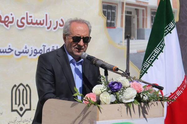 افتتاح مدرسه ۶ کلاسه «بانو مهین شادمان»