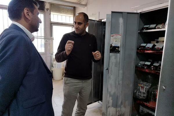 بازدید از پژوهش‌سرای دانش‌آموزی بصیرت شهرری 