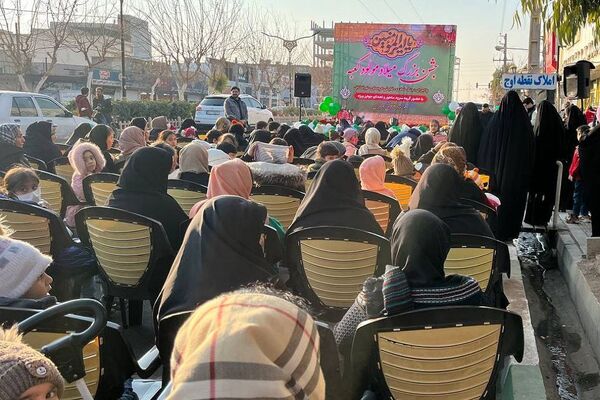 جشن بزرگ میلاد مولود کعبه در شهر قیامدشت ری یک