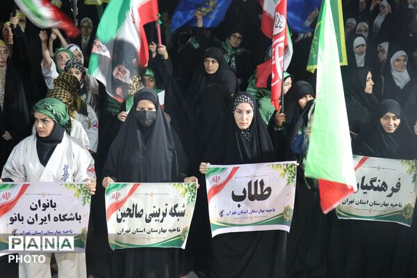 رزمایش اقتدار با حضور گردان‌های جانفدا در نسیم‌شهر
