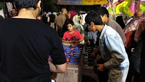 موکب کودک در مهمانی کیلومتری عید  غدیر خم نیشابور 