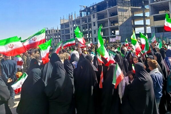 رزمایش جان‌فدای ایران با محوریت فرهنگ امام رضایی در شهرکرد 